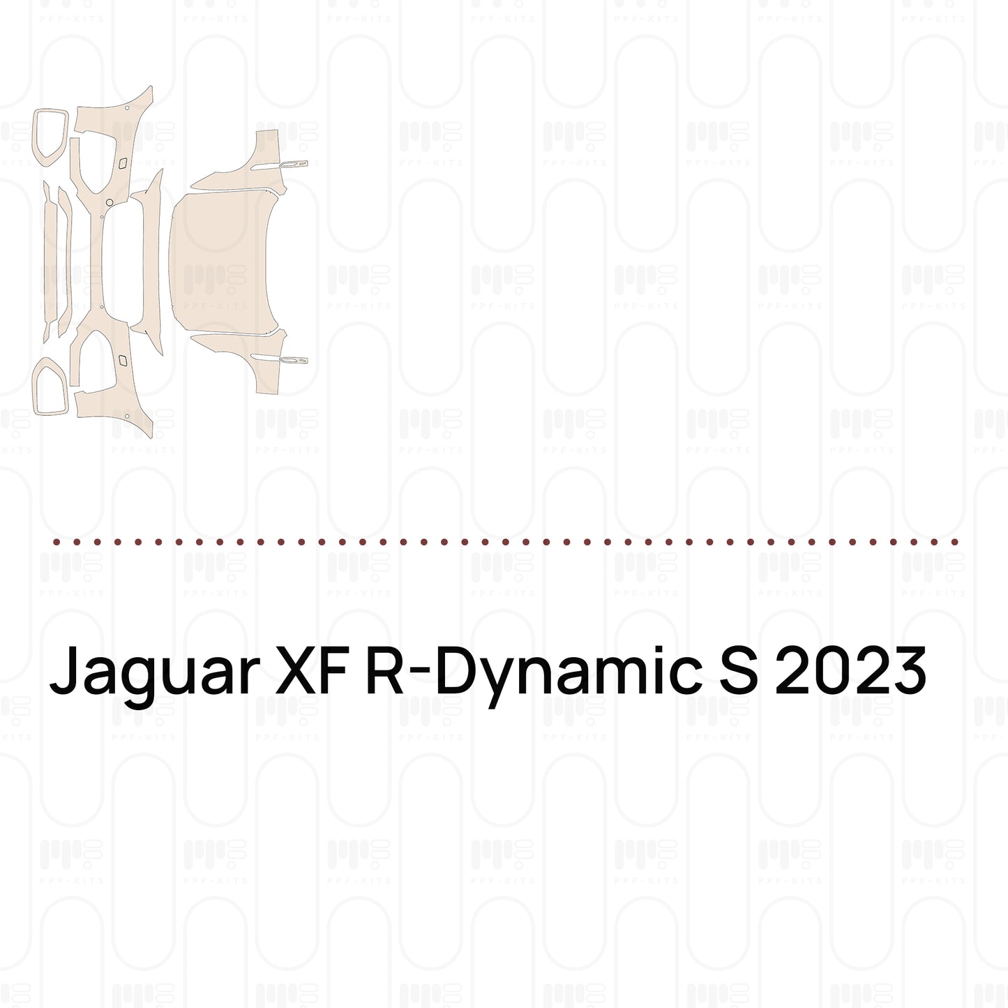 Voorgesneden PPF Jaguar XF R-Dynamic S 2023
