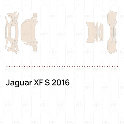 Voorgesneden PPF Jaguar XF S 2016