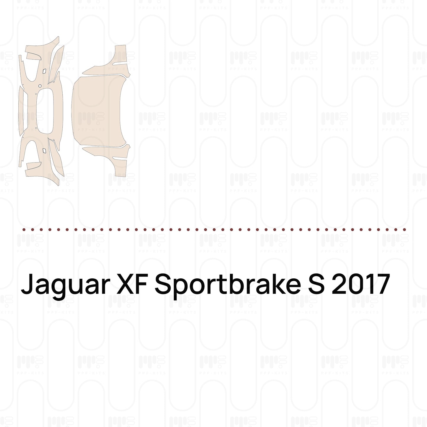 Voorgesneden PPF Jaguar XF Sportbrake S 2017