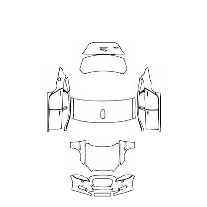 Pre-Cut PPF Jaguar XJ XJL Base 2015 - PPF-Kits