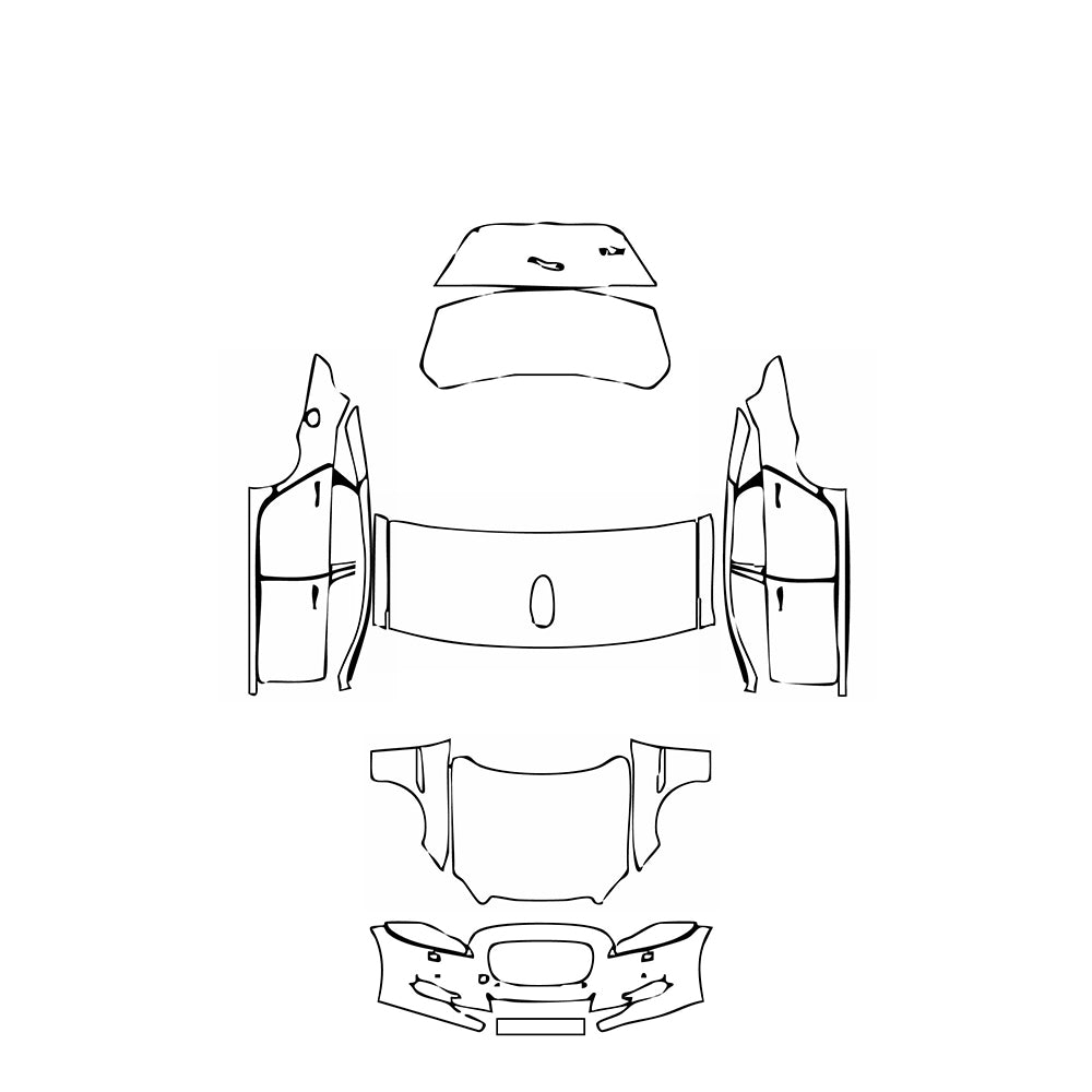 Pre-Cut PPF Jaguar XJ XJL Supersport 2011 - PPF-Kits