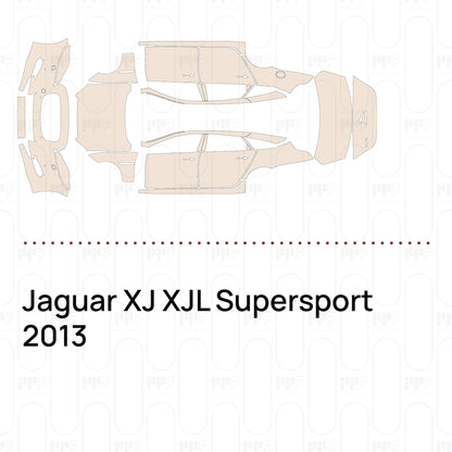 Voorgesneden PPF Jaguar XJ XJL Supersport 2013