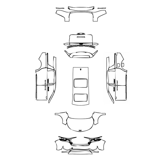 Pre-Cut PPF KIA Carnival (US) EX 2022 - PPF-Kits