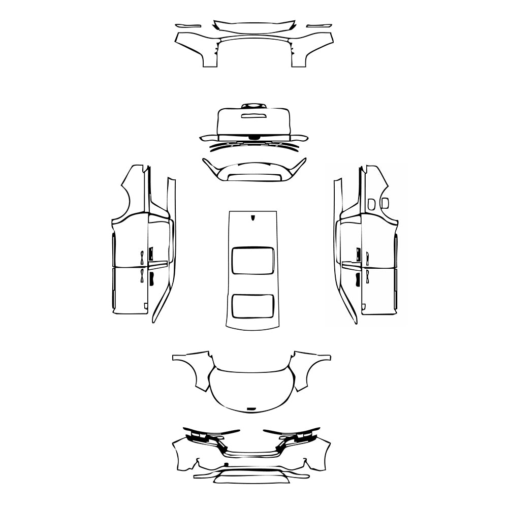 Pre-Cut PPF KIA Carnival (US) EX 2024 - PPF-Kits