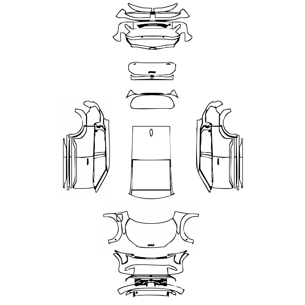 Voorgesneden PPF KIA EV3 GT-Line 2025