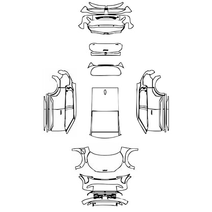 Voorgesneden PPF KIA EV3 GT-Line 2025