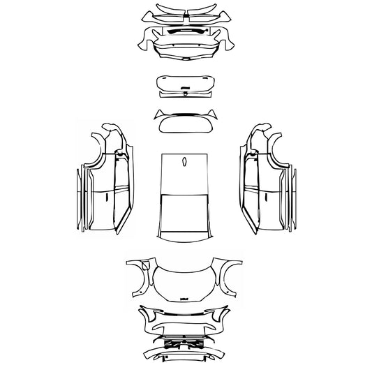 Voorgesneden PPF KIA EV3 GT-Line 2025