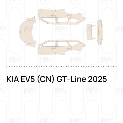 Voorgesneden PPF KIA EV5 (CN) GT-Line 2025