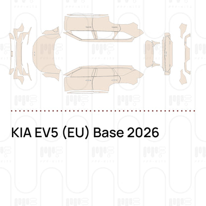 Voorgesneden PPF KIA EV5 (EU) Base 2026