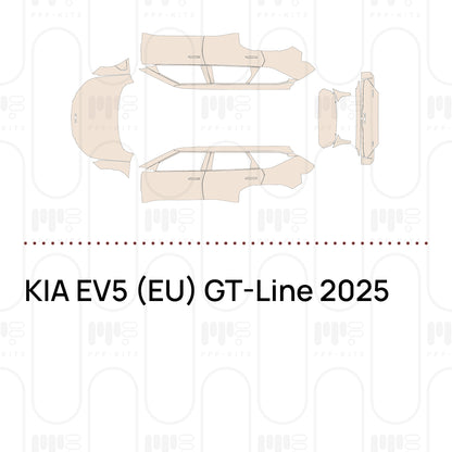 Voorgesneden PPF KIA EV5 (EU) GT-Line 2025