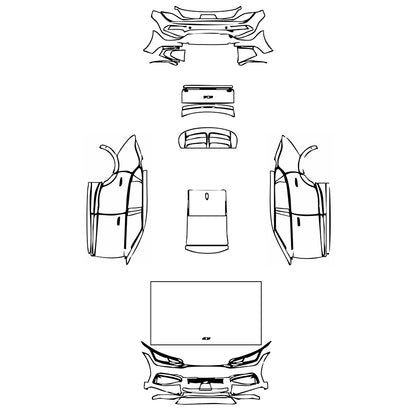 Pre-Cut PPF KIA EV6 GT-Line S 2021 - PPF-Kits