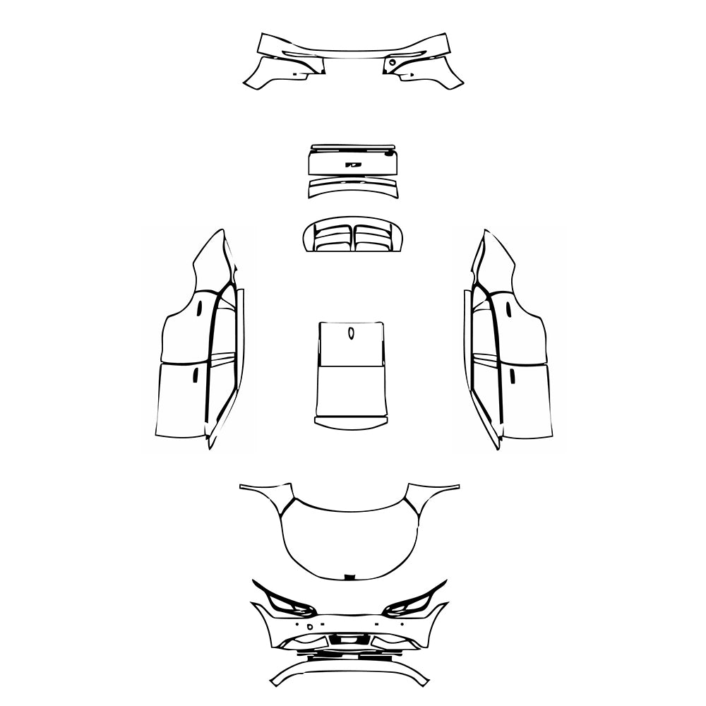 Pre-Cut PPF KIA EV6 Wind 2022 - PPF-Kits