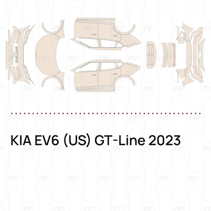 Voorgesneden PPF KIA EV6 (US) GT-Line 2023