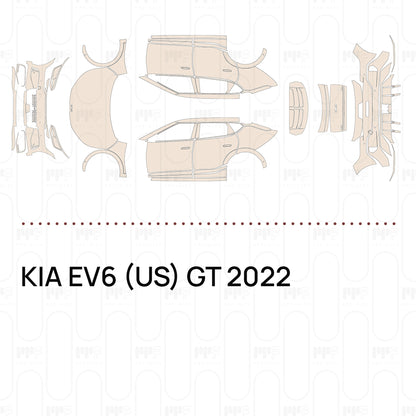 Voorgesneden PPF KIA EV6 (US) GT 2022