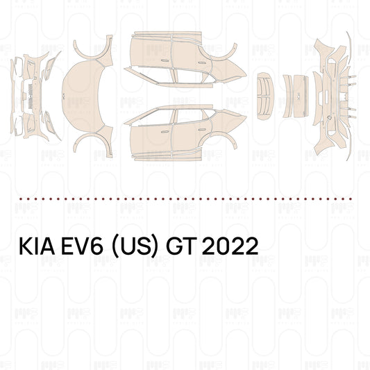 Voorgesneden PPF KIA EV6 (US) GT 2022