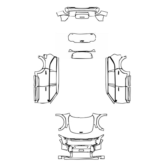 Pre-Cut PPF KIA EV9 GT-Line 2024 - PPF-Kits