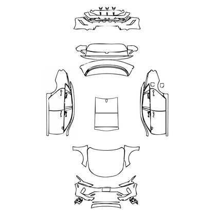 Pre-Cut PPF KIA K5 (US) EX 2024 - PPF-Kits