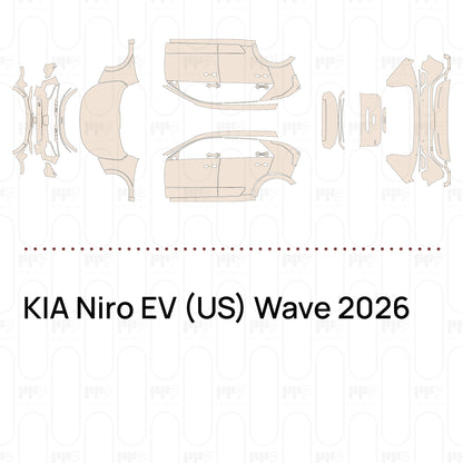 Voorgesneden PPF KIA Niro EV (US) Wave 2026