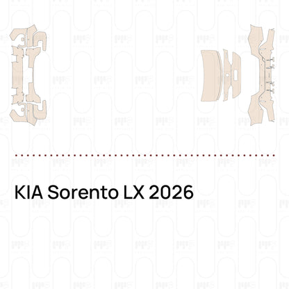 Voorgesneden PPF KIA Sorento LX 2026