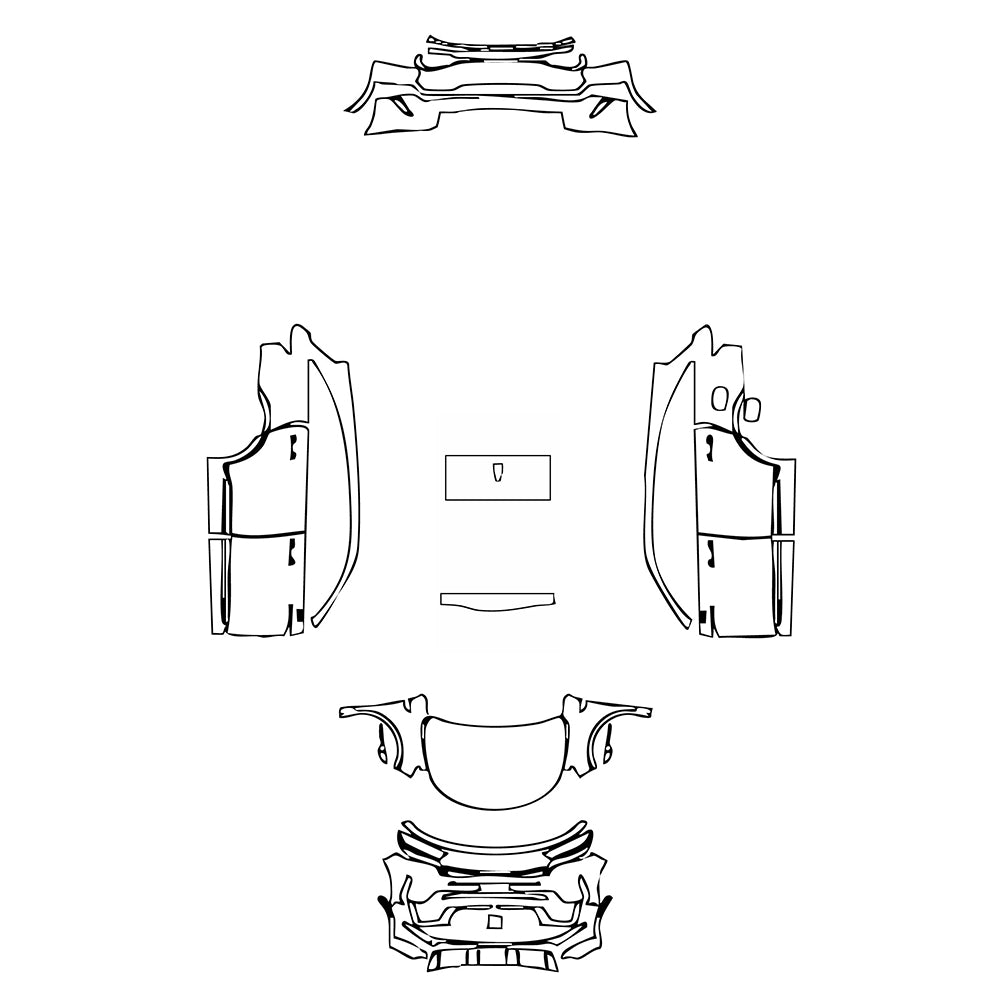 Pre-Cut PPF KIA Sorento SX Prestige AWD 2021 - PPF-Kits