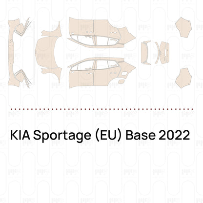 Voorgesneden PPF KIA Sportage (EU) Base 2022