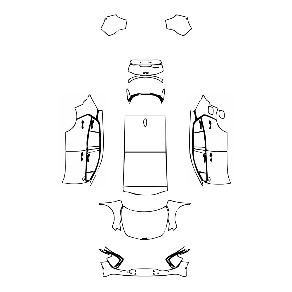 Pre-Cut PPF KIA Sportage (EU) Base 2023 - PPF-Kits