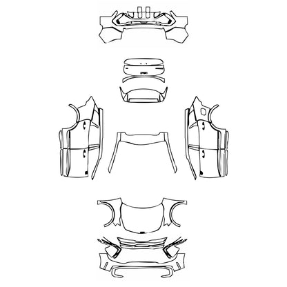 Pre-Cut PPF KIA Sportage (US) X-Line 2024 - PPF-Kits