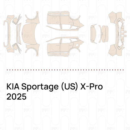 Voorgesneden PPF KIA Sportage (US) X-Pro 2025