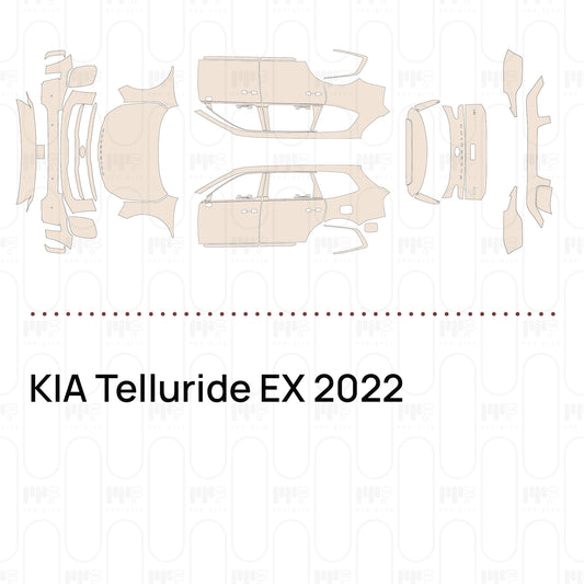 Voorgesneden PPF KIA Telluride EX 2022