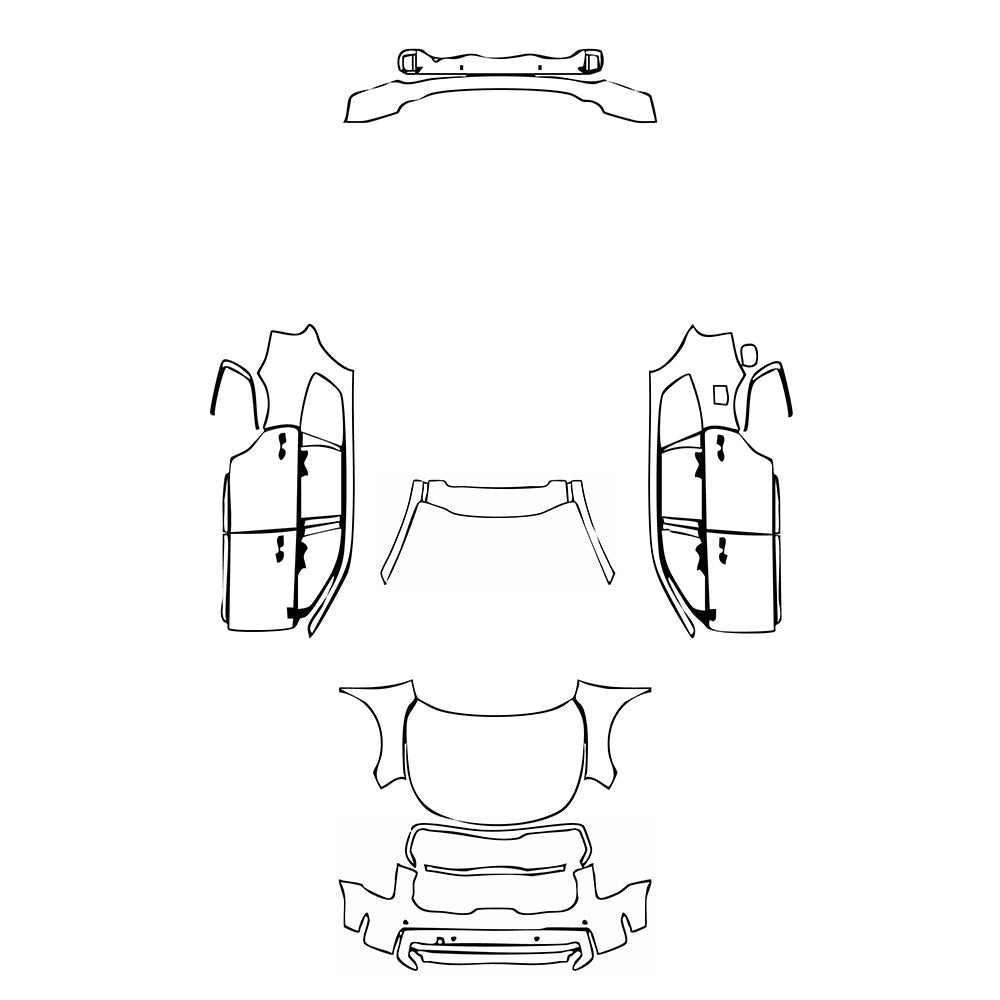 Pre-Cut PPF KIA Telluride EX 2023 - PPF-Kits