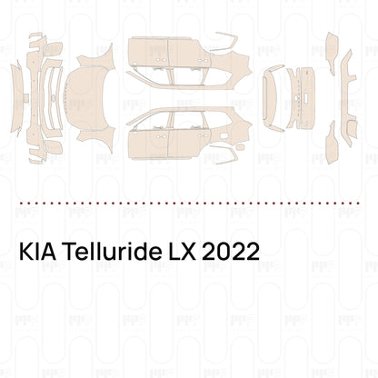 Voorgesneden PPF KIA Telluride LX 2022