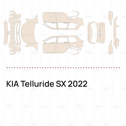 Voorgesneden PPF KIA Telluride SX 2022