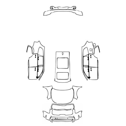 Pre-Cut PPF KIA Telluride SX Prestige 2025 - PPF-Kits