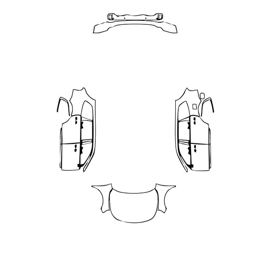Pre-Cut PPF KIA Telluride SX X-Line 2024 - PPF-Kits