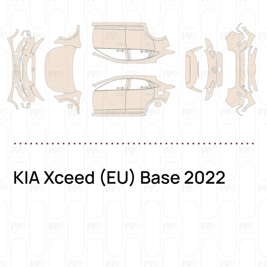 Voorgesneden PPF KIA Xceed (EU) Base 2022