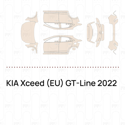 Voorgesneden PPF KIA Xceed (EU) GT-Line 2022