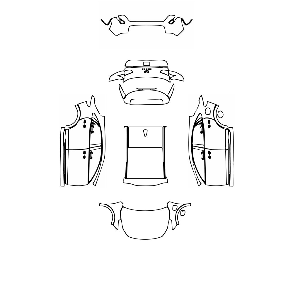 Pre-Cut PPF KIA Xceed (EU) GT-Line 2024 - PPF-Kits
