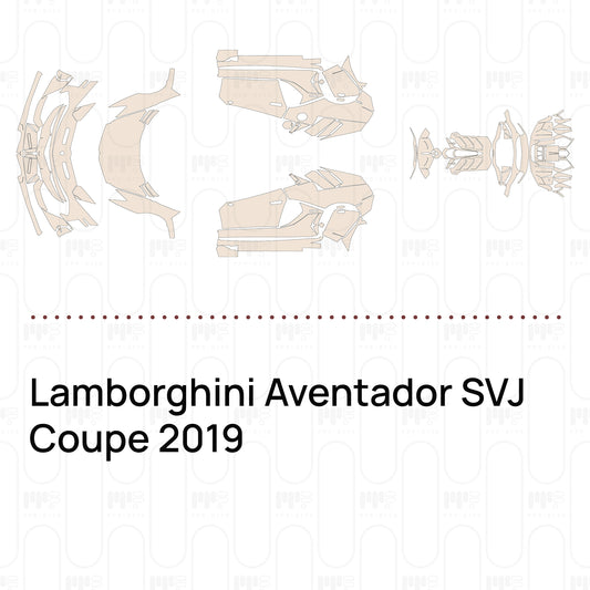 Voorgesneden PPF Lamborghini Aventador SVJ Coupe 2019