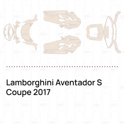 Voorgesneden PPF Lamborghini Aventador S Coupe 2017