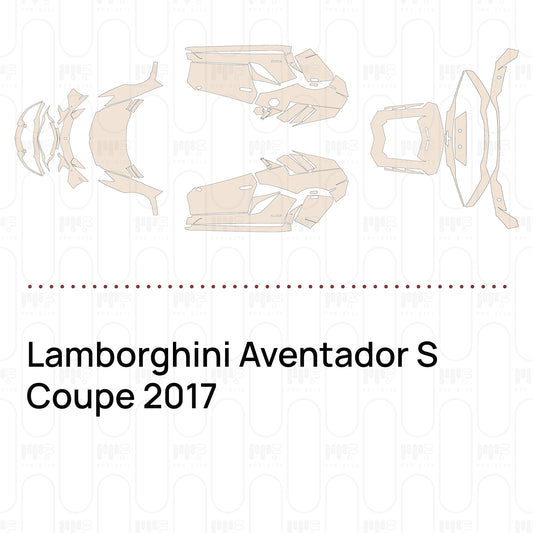 Voorgesneden PPF Lamborghini Aventador S Coupe 2017