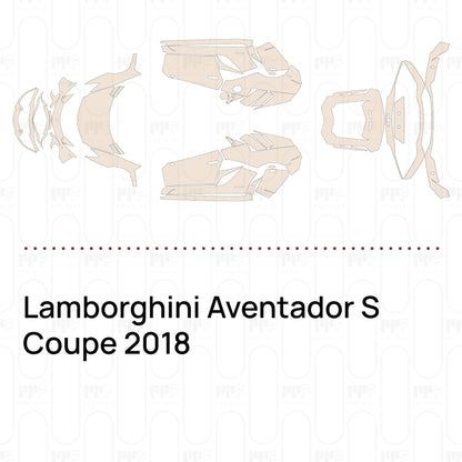 Voorgesneden PPF Lamborghini Aventador S Coupe 2018