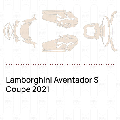 Voorgesneden PPF Lamborghini Aventador S Coupe 2021