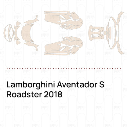 Voorgesneden PPF Lamborghini Aventador S Roadster 2018