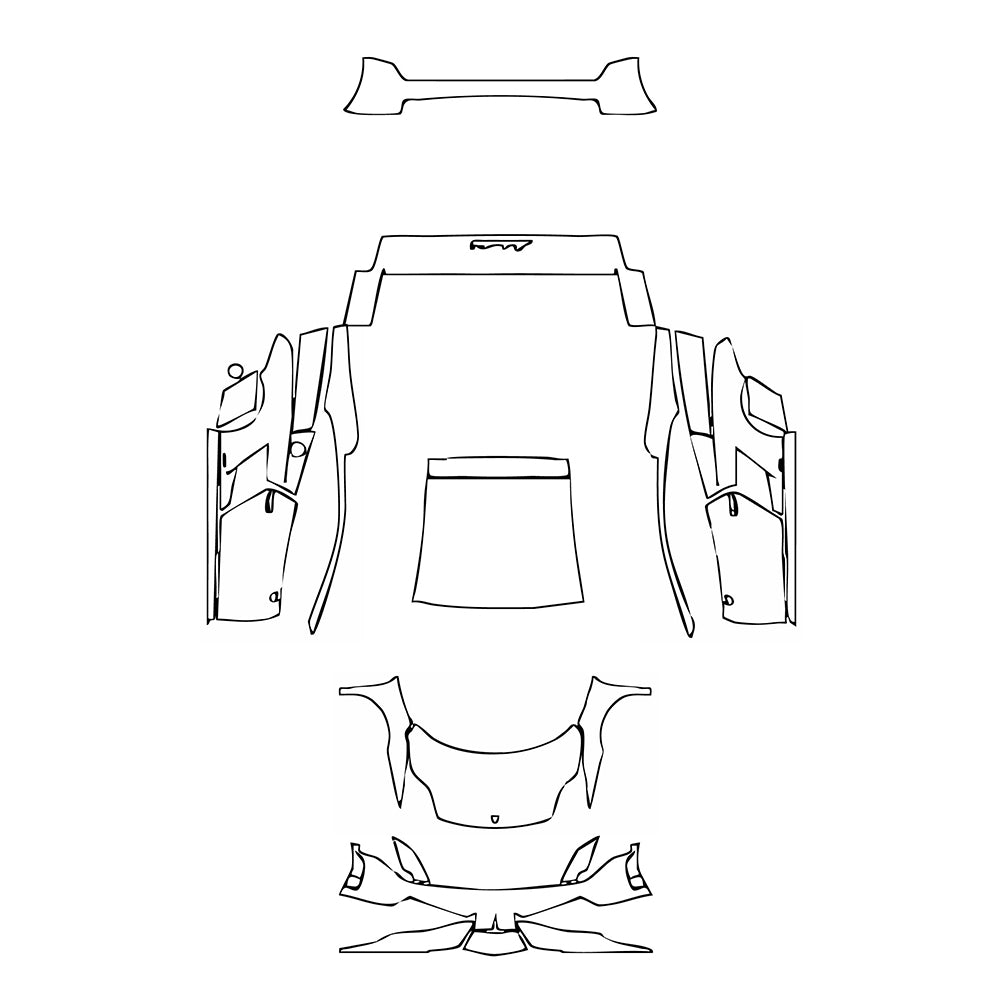 Pre-Cut PPF Lamborghini Gallardo LP 570-4 Superleggera 2011 - PPF-Kits