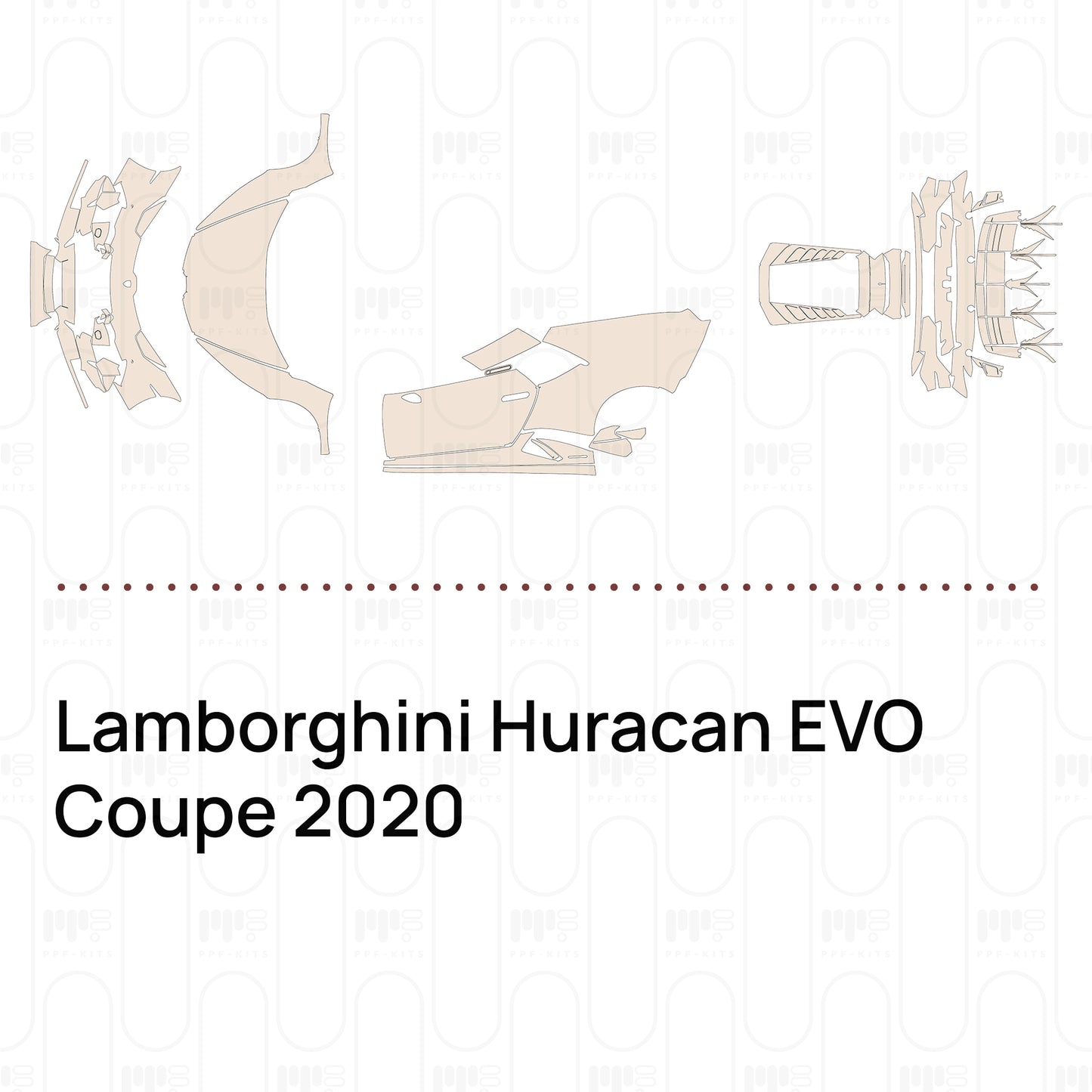 Voorgesneden PPF Lamborghini Huracan EVO Coupe 2020
