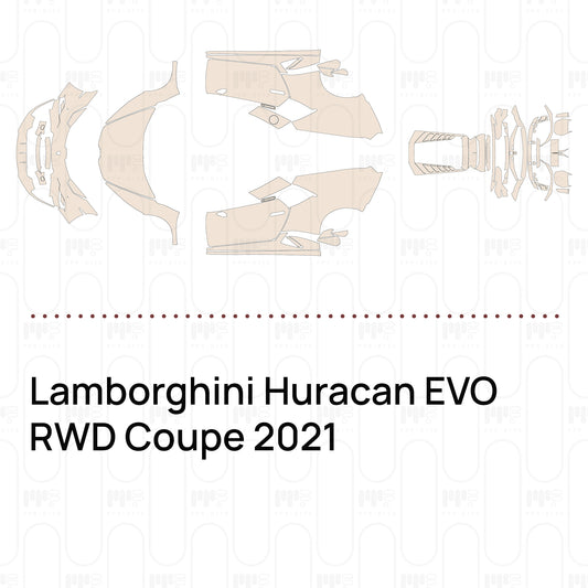 Voorgesneden PPF Lamborghini Huracan EVO RWD Coupe 2021