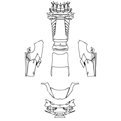 Pre-Cut PPF Lamborghini Huracan Huracan EVO Coupe 2019 - PPF-Kits