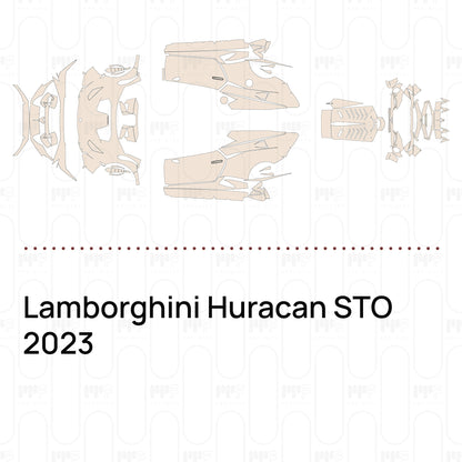 Voorgesneden PPF Lamborghini Huracan STO 2023