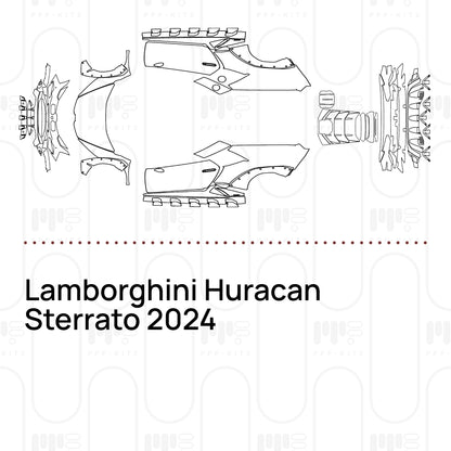 Voorgesneden PPF Lamborghini Huracan Sterrato 2024