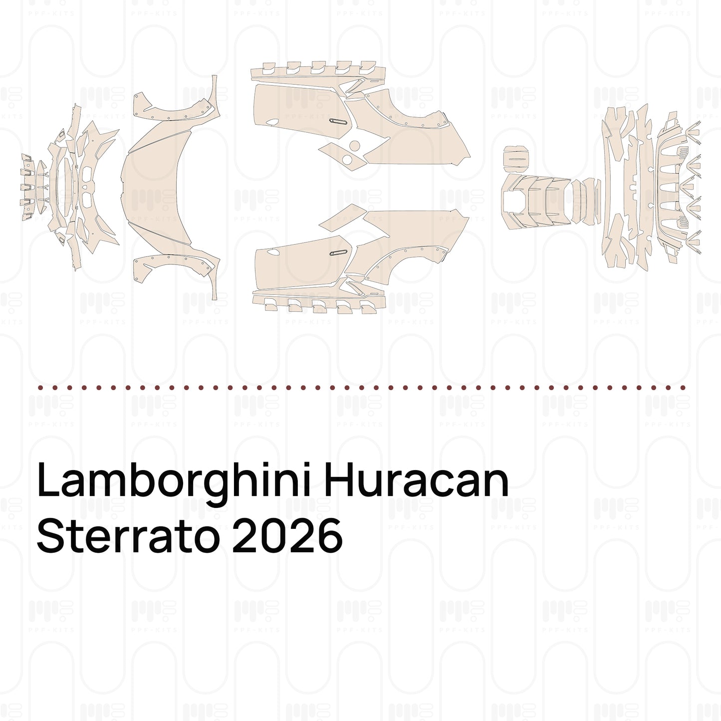 Voorgesneden PPF Lamborghini Huracan Sterrato 2026